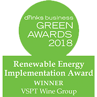 Green Awards 2018 - Renewable Energy Implementation Award -- WINNER - VSPT Wine Group